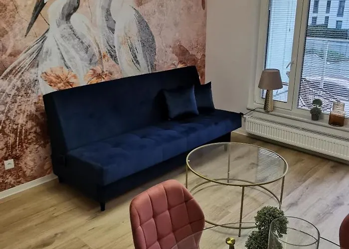 Flou 81, Parking & 700m Plaza Апартаменты Гданьск