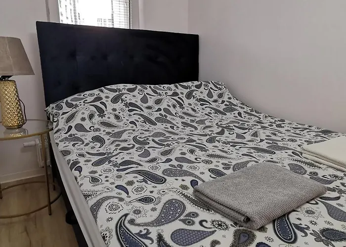 Flou 81, Parking & 700m Plaza Apartment Gdansk