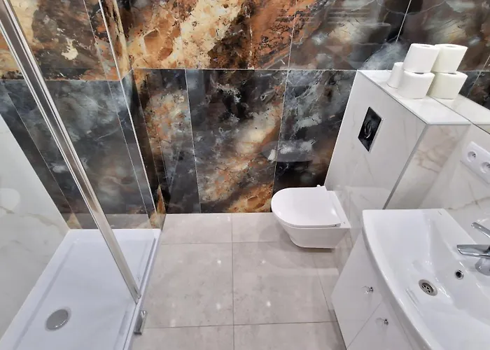 Flou 81, Parking & 700m Plaza 公寓 格但斯克